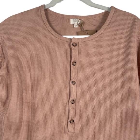 The Simple Folk The Explorer Playsuit Romper Clay Organic Unisex Size 10 Henley - Picture 3 of 9